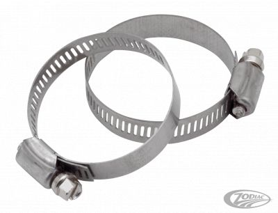 785022 - V-Twin Worm clamps, 1.75", set of two