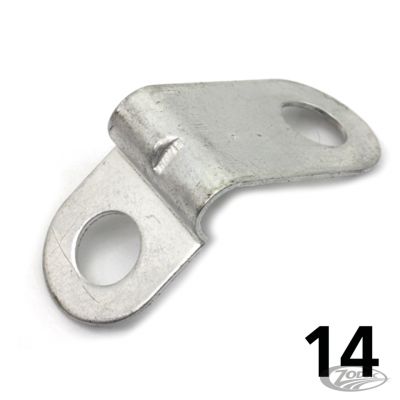 788914 - COLONY WhPltd Timer Cable Clamp BT36-48