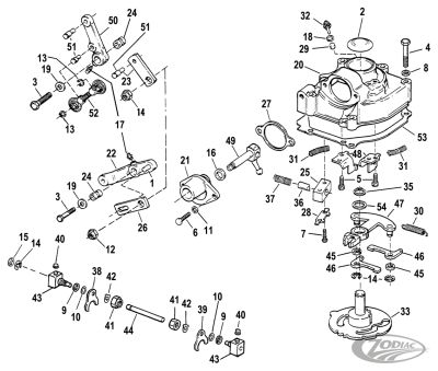 789222 - V-Twin Shifter cam plate BT79-86