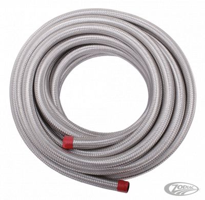 789445 - V-Twin Braided inox covered H-D hose 3/8"x762cm