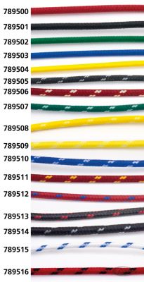 789500 - V-Twin Cloth covered wire pure red 25ft