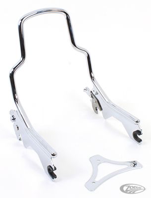 789663 - V-Twin Det. Sissy Bar Shorty Chrome FXBB18-Up