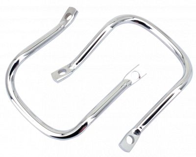 789696 - V-Twin Passenger Seat Handle Set Chrome HD33-52