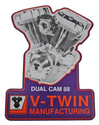 789739 - V-Twin Twin Cam Engine Plaque