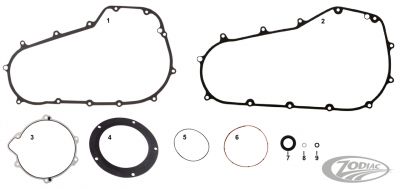 790027 - COMETIC 5pck clutch cover seal, molded rubber