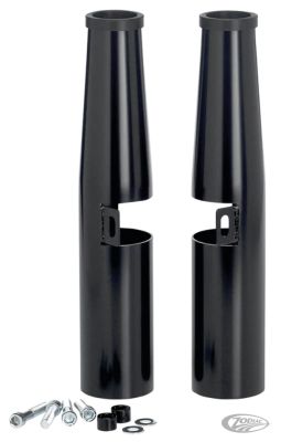 790164 - LOWBROW Fork Covers 39mm Black XL87-22