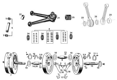 794740 - Jims Sprocket Shaft 45ci 29-73