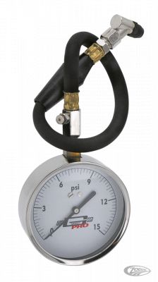 797060 - Accel Tire gauge 4" SS Pro 0-15lb