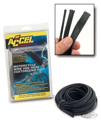797090 - Accel Black Sleeving kit