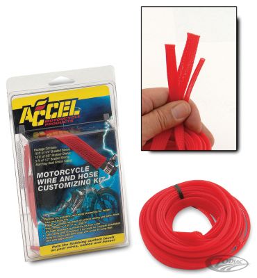 797096 - Accel Red Sleeving kit