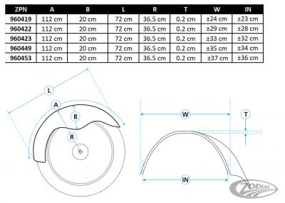 960453 - CRUISE SPEED 14.25" Rigid Custom round top untrimmed