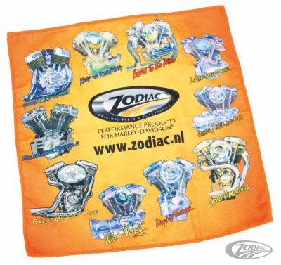999812 - GZP Zodiac Microfibr detailing towel 40x40cm