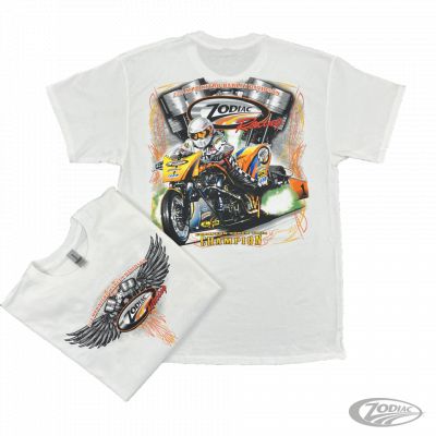 999867 - GZP Zodiac Racing Champion T-shirt white XXL