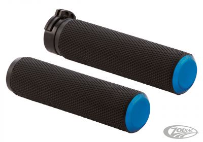 A07335 - ARLEN NESS Knurled Fusion Grips - Blue cable
