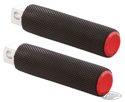A07938 - ARLEN NESS Knurled Fusion Footpegs - Red