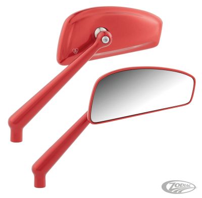 A510019 - ARLEN NESS Tearchop Forged Right Mirror Red