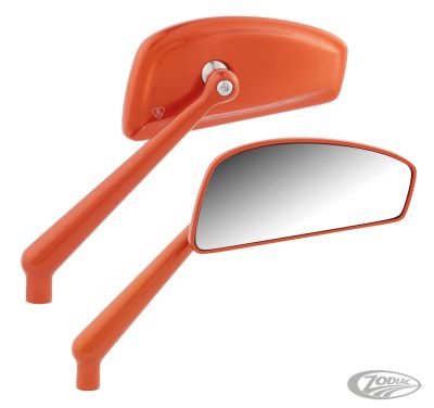 A510020 - ARLEN NESS Tearchop Forged Right Mirror Orange