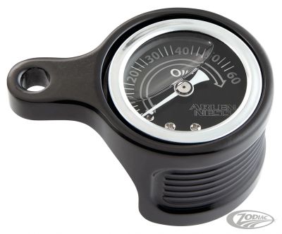 A610103 - ARLEN NESS Method Oil Pressure Gauge Black TC99-17