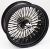 FD401083B - Ride Wright Black rim+hub Fat Daddy 18x8.5 custom